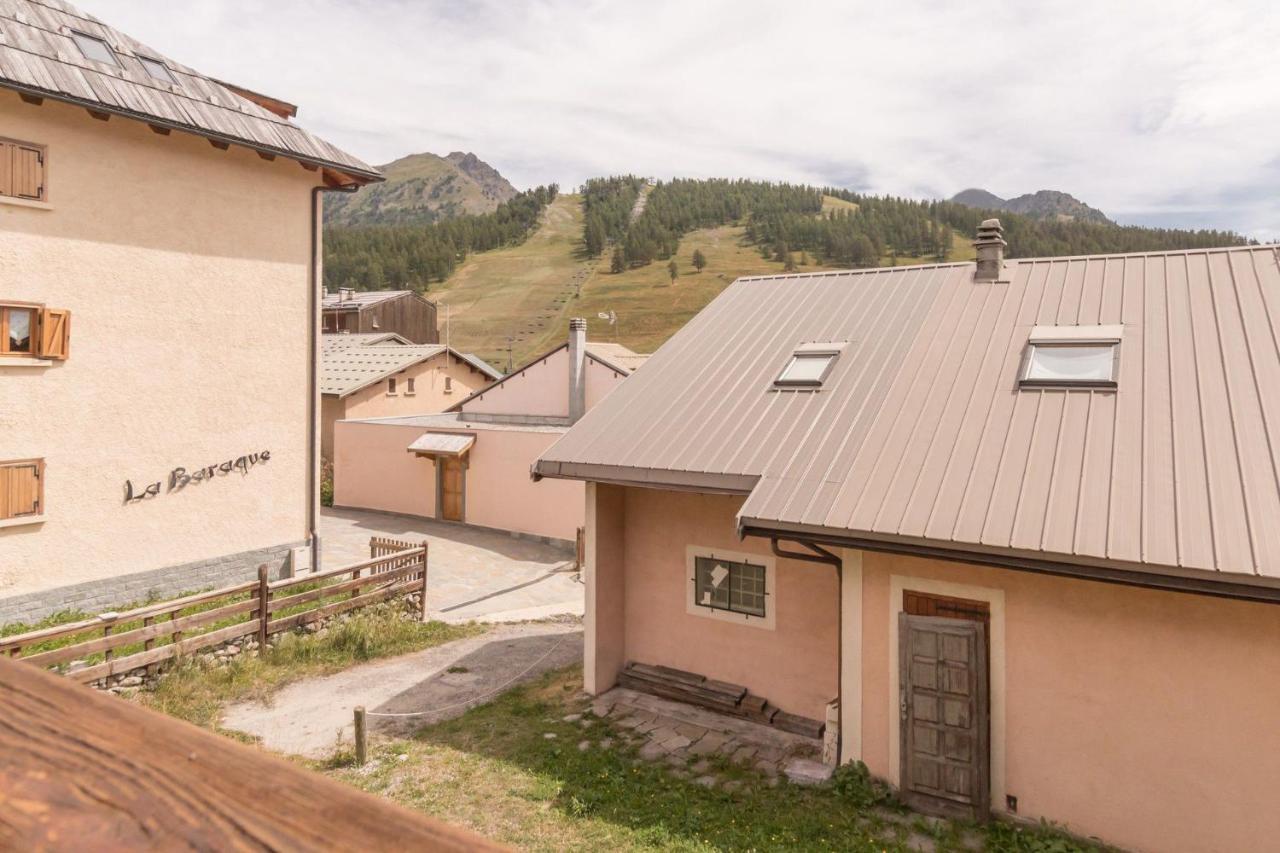 Trilocale Fronte Piste A Montgenevre Daire Dış mekan fotoğraf